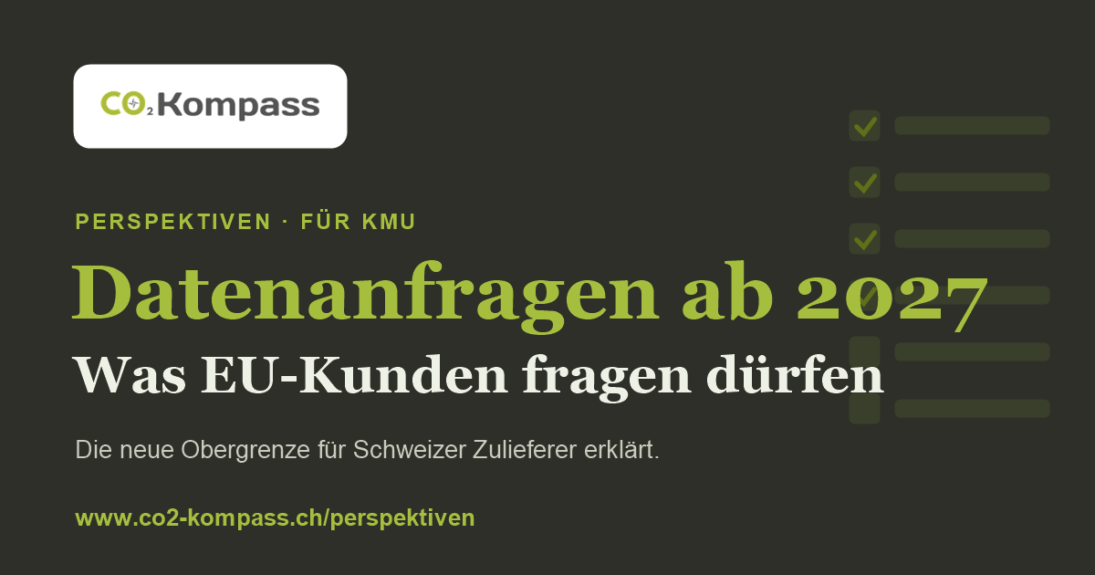 Datenanfragen ab 2027: Was EU-Kunden von Zulieferern verlangen dürfen
